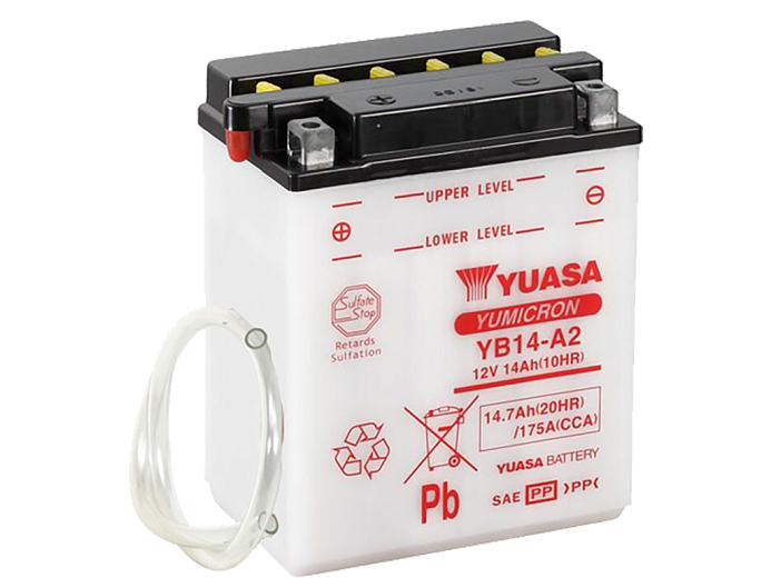 YUASA   Аккумулятор  YB14-A2