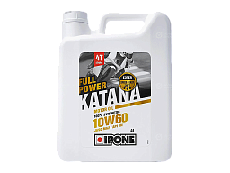 Масло IPONE 4T FULL POWER KATANA 10W60 4L синтетическое (x6)