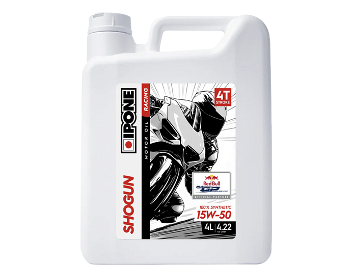 Масло IPONE 4T SHOGUN 15W50 4L синтетическое (x6)