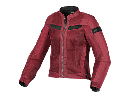 Мотокуртка MACNA VELOTURA ткань женская красная S