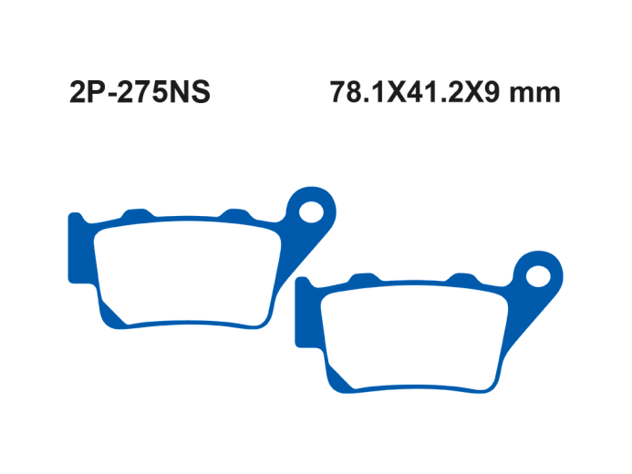 Тормозные колодки NISSIN 2P-275NS