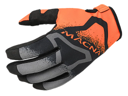 Мотоперчатки MACNA BACKYARD-1 черно/оранжево/серые L