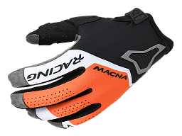 Мотоперчатки MACNA HEAT-1 черно/оранжево/серые L