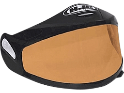 Визор HJC HJ-09D Желтый прозрачный двойной СНЕГОХОДНЫЙ