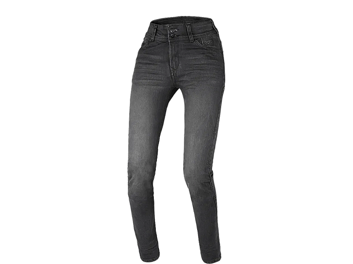 Мотоджинсы MACNA ARAMON slim fit ткань женские укороченные черные 30