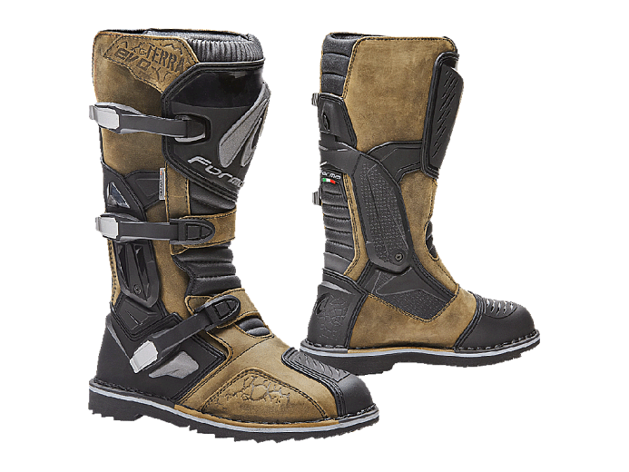 Кроссовые мотоботы FORMA TERRA EVO DRY BROWN 44
