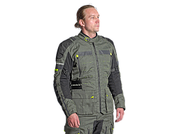 Мотокуртка ткань FSD TESLA 2.0 green L