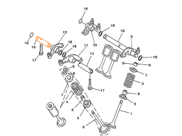 HISUN HS700ATV Вал выпускных рокеров II