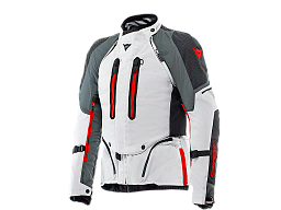 Мотокуртка ткань DAINESE SUPER ADVENTURE ABSOLUTESHELL 29J GLACIER-GREY/IRON-GATE/RED 48