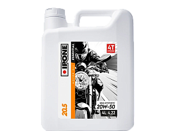 Масло IPONE 4T 20.5 20W50 4L полусинтетическое (x6)