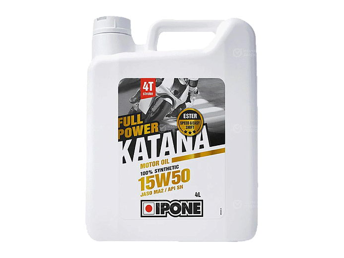 Масло IPONE 4T FULL POWER KATANA 15W50 4L синтетическое (x6)
