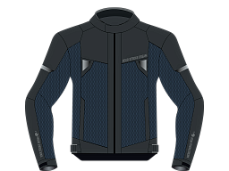Мотокуртка ткань FSD CALLPISO 2.0 black/navy L