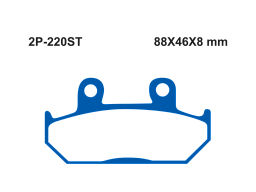 Тормозные колодки NISSIN 2P-220ST