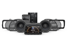 Rockford HD14-PMX-STG2 Комплект апгрейда аудиосистемы STAGE 2 HARLEY DAVIDSON Street Glide и Road Glide 2014-2023 (головное устройство, усилитель, передние динамики)