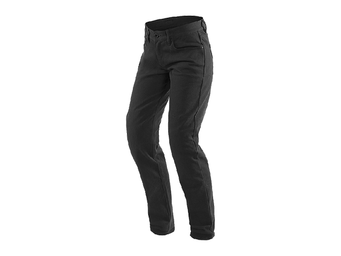 Мотобрюки ткань женские DAINESE CASUAL SLIM TEX 001 BLACK 26