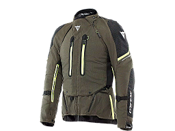 Мотокуртка ткань DAINESE SUPER ADVENTURE ABSOLUTESHELL 39J TARMAC/BLACK/FLUO YELLOW 48