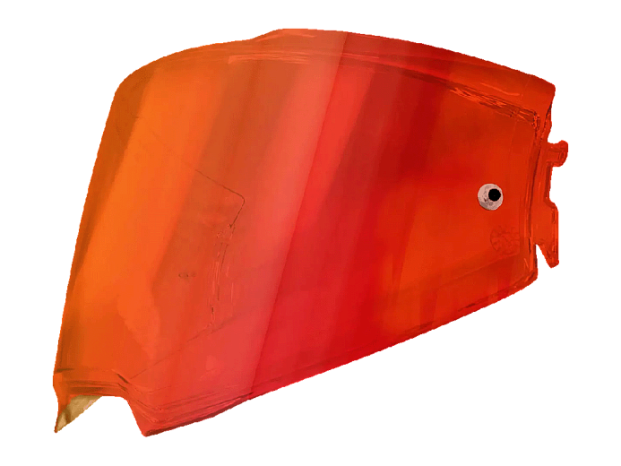 Визор HJC HJ-36 Зеркальный красный