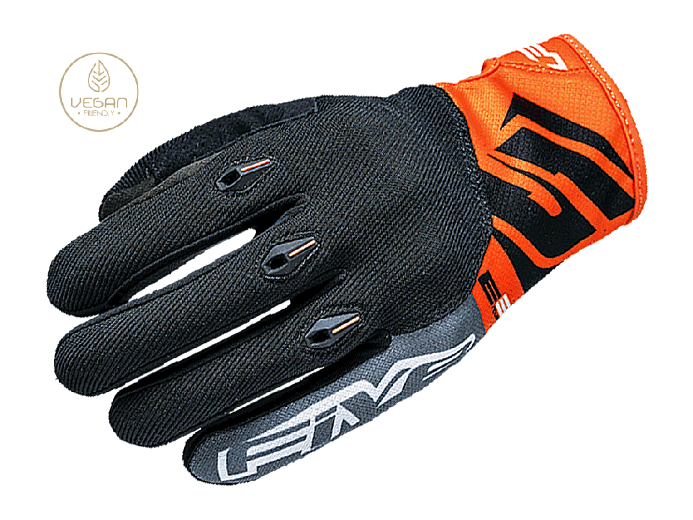 Мотоперчатки кроссовые FIVE E3 EVO оранжевые 9/M