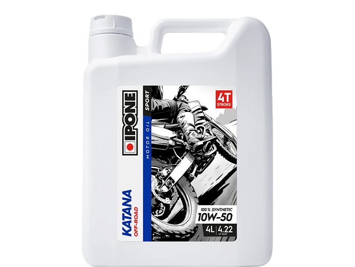 Масло IPONE 4T OFF ROAD KATANA 10W50 4L синтетическое (x6)