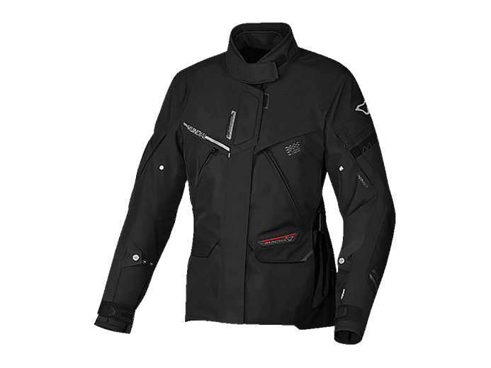 Мотокуртка MACNA MUNDIAL ткань женская черная XS