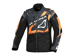 Мотокуртка MACNA LANDMARK черно/серо/оранжевая L