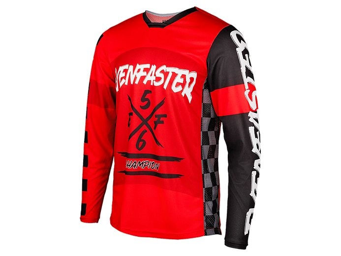 STARKS Джерси EF56 Base красный/черный L