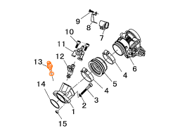 HISUN HS500ATV-2 Температурный датчик 36540-010-0000