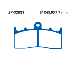 Тормозные колодки NISSIN 2P-328ST