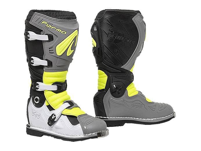 Кроссовые мотоботы FORMA TERRAIN EVOLUTION TX GR/WH/YELLOWFL 42