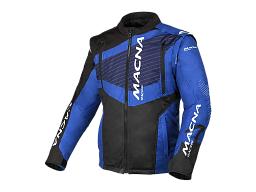 Мотокуртка MACNA CREST ткань черно/синяя L
