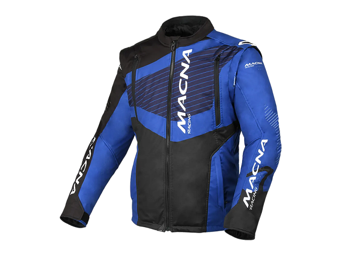 Мотокуртка MACNA CREST ткань черно/синяя XL