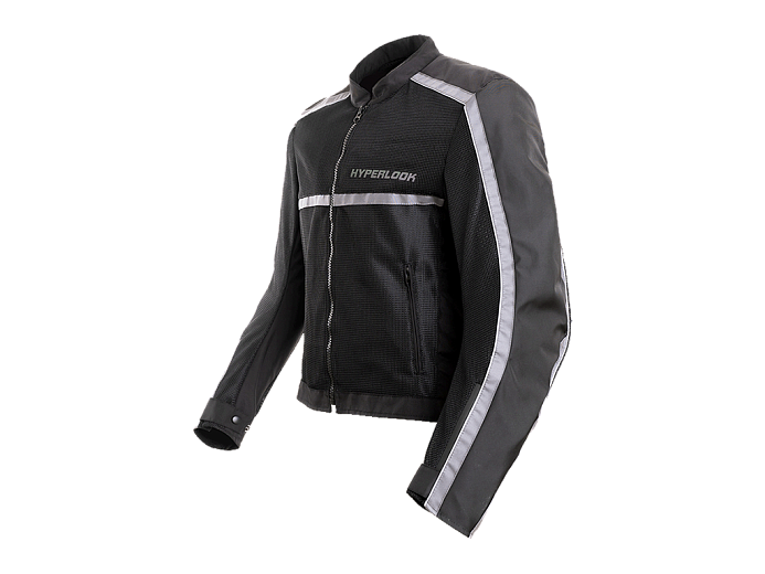 HYPERLOOK Куртка Aves, черно-сер. L