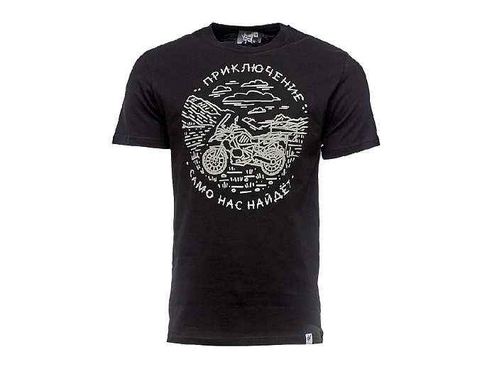 VolgaWear Футболка Приключения GS мужская черная XXL