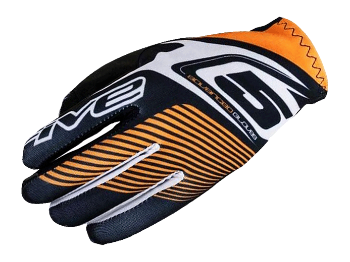 Мотоперчатки кроссовые FIVE MX PRACTICE plate orange 13/XXXL