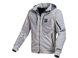 Мотокуртка MACNA BREEZE ткань светло-серая L