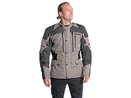 Мотокуртка ткань FSD JIME beige/black/dark grey L