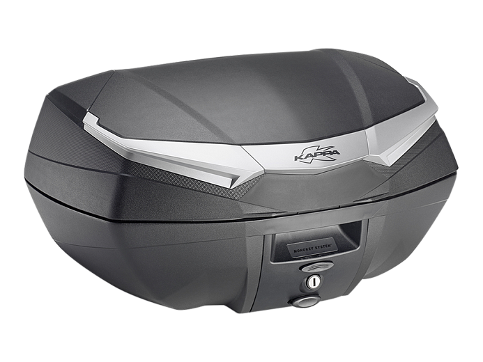 Кофр центральный KAPPA K4900A MONOKEY 49л серебристый спойлер