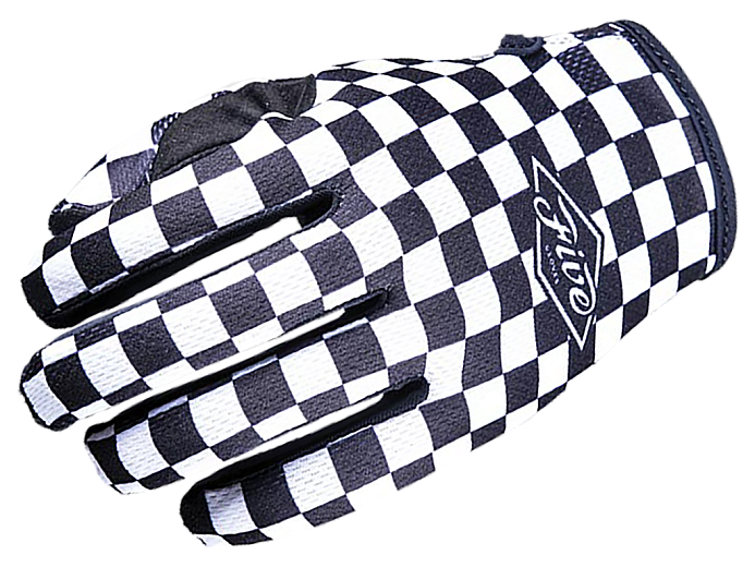 Мотоперчатки кроссовые FIVE MXF4 flat track black 10/L