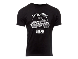 VolgaWear Футболка Хобби черная M