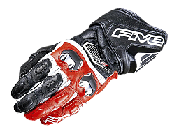 Мотоперчатки FIVE RFX3 черно/красные 10/L