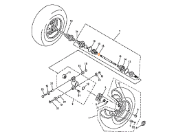 HISUN HS500ATV Хомут пыльника ШРУСа 2 47202-107-0000