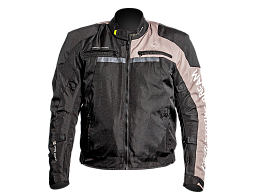 Мотокуртка ткань FSD DARIO black/sand L