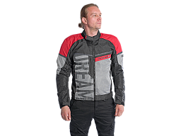 Мотокуртка ткань FSD ENIGMA 2.0 black/red/ice L