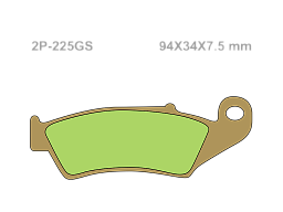 Тормозные колодки NISSIN 2P-225GS