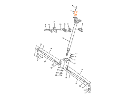 HISUN HS500ATV-2 Скоба рулевой колонки 61131-103-0000