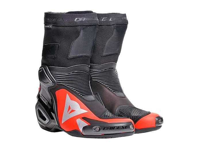 Мотоботы DAINESE AXIAL 2 628 BLACK/RED-FLUO 44