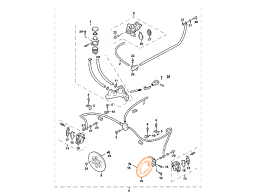 HISUN HS800UTV Диск тормозной  передний 41105-115-0000