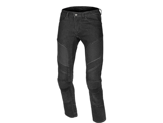 Мотоджинсы MACNA LIVITY ткань черные 38