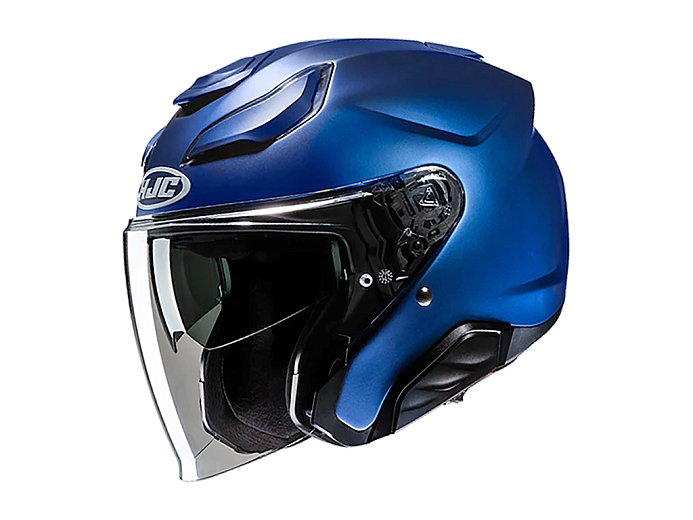 Мотошлем HJC F31 SEMI FLAT METALLIC BLUE L