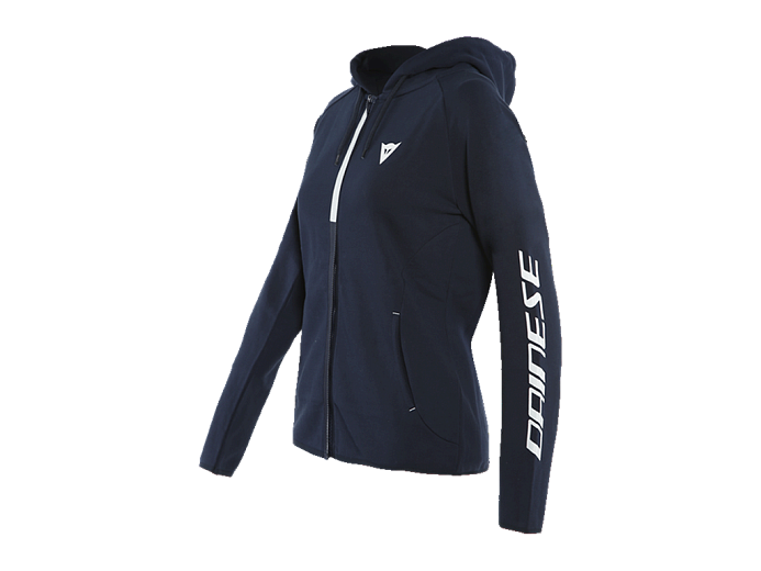 DAINESE Худи PADDOCK FULL ZIP женс 09D BLACK-IRIS/WHITE M